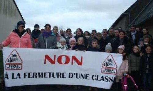 Non à la fermeture de classe