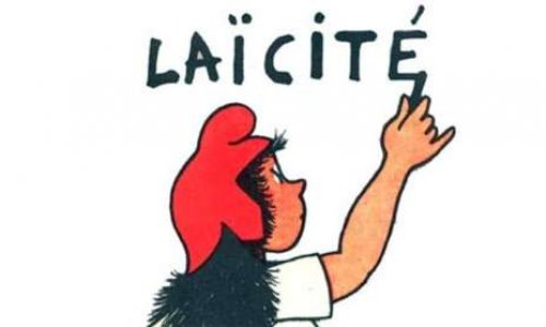 Pour le respect de la loi de 1905.