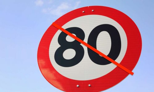 Non à la vitesse à 80 kms/h