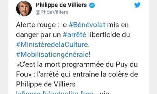 Contre l'arrêté du 25 janvier 2018 sur le bénévolat