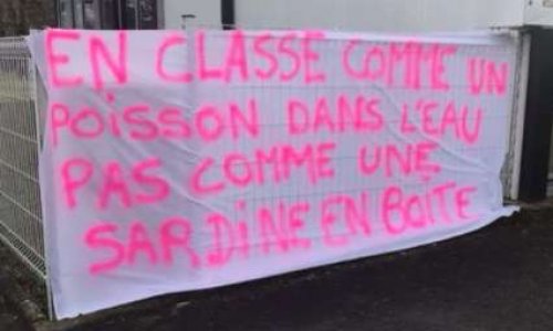 NON A LA FERMETURE DE CLASSE AUX GLYCINES POUR  SEPTEMBRE 2018