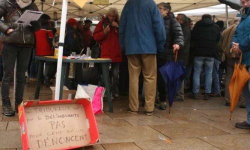 Soutien au porte-parole de la Conf' du Cantal. Pour l'égalité de traitement de tous les paysans.