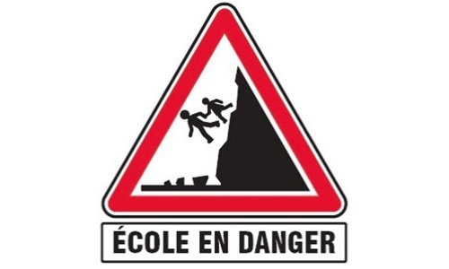 Non à la fermeture d'une classe de maternelle