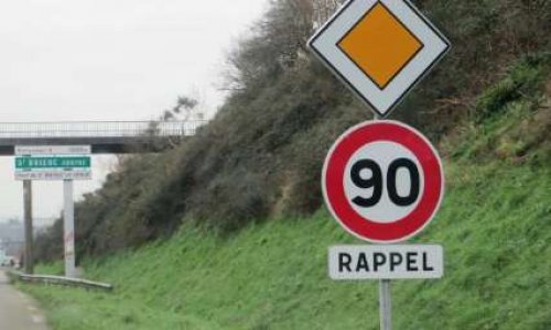 Pétition pour le maintien de la vitesse a 90km/h sur nos routes!