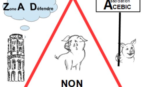 Non aux élevages de porcs bio industriels.