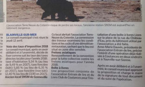 NON à la destruction du local des Terre-Neuve du Cotentin à Blainville-Sur-Mer