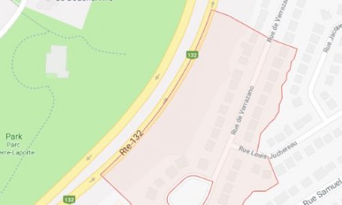 Construction d'un mur antibruit le long de la route 132 à Boucherville, secteur 4- Les Explorateurs