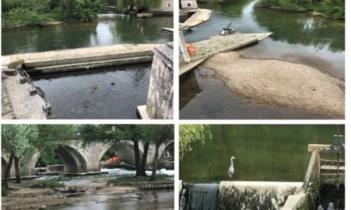 Contre la destruction des barrages du Loing à Moret-sur-Loing