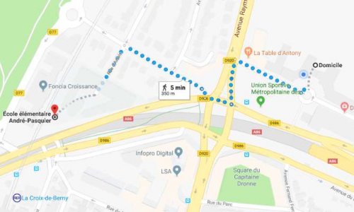 ANTONY : quartier Olomouc à l'école André-Pasquier