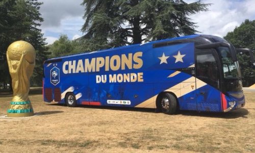 Célébration de la coupe