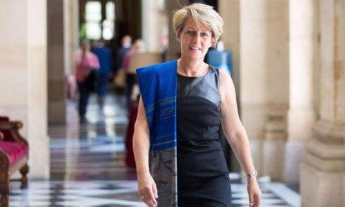 AUDE BONO députée LREM doit s'exprimer au titre de représentante de la majorité et membre de la commission des forces armées sur l'affaire Benalla