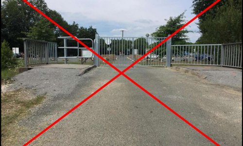 Non à la fermeture du parc de Chandos