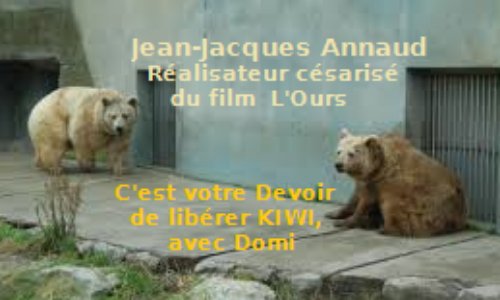 M. JJ Annaud, réalisateur césarisé du film 
