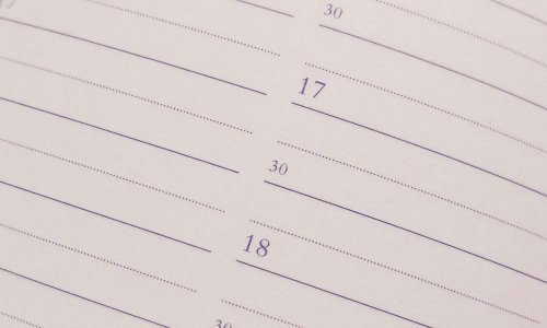 Les professions libérales réclament l'édition d'agendas quart d'heure en format A5