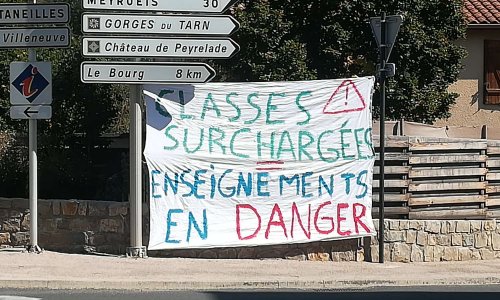 Pour un 5ème poste d’enseignant !