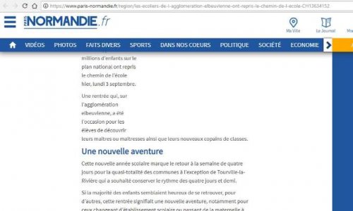 Rythme scolaire : pour la semaine de quatre jours !