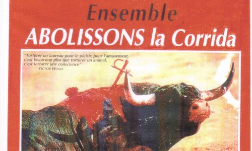 Ensemble, abolissons la corrida