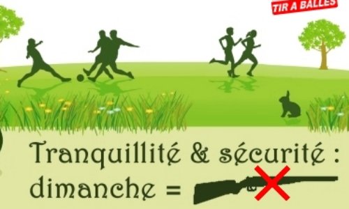 Pour des dimanches sans chasse en ardèche