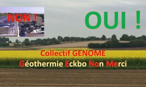 Non à l'usine de géothermie profonde à Eckbolsheim