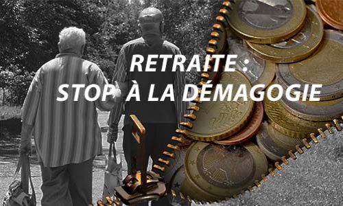 Stop à la démagogie envers les retraités