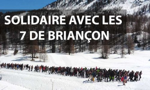 Ils sont 7 et risquent 10 ans de prison pour avoir manifesté leur solidarité
