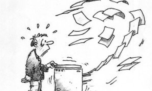 Arrêtons le gaspillage de papier