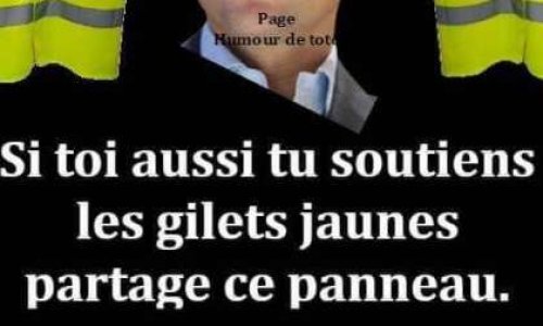 Soutenir les gilets jaunes dans leur action
