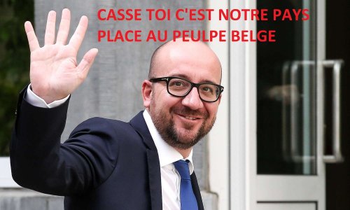 Démission immédiate de Charles Michel 1er sinistre