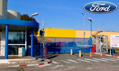 Soutien des retraités de Ford Aquitaine Industries à leurs collègues salariés.