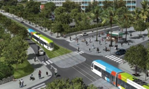 POUR UN TRAM TRAIN A ILE DE LA REUNION TOUT AUTOUR DE l'ILE