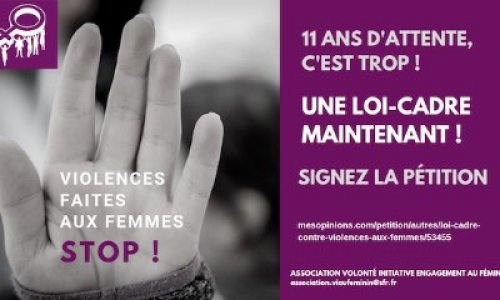 Pour une loi-cadre contre les violences faites aux femmes