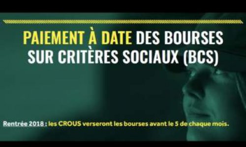 PLAN ETUDIANTS - Paiement à date des bourses étudiants non appliqué par le CROUS DE POITIERS