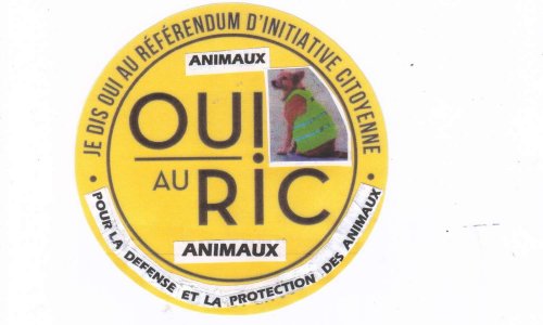 Défense et protection de tous les animaux - EXIGEONS l'inscription du REFERENDUM D'INITIATIVE CITOYENNE dans la Constitution française