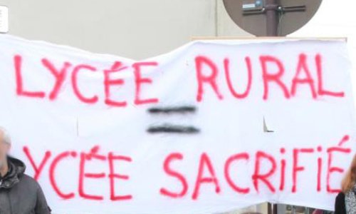 Pour la sauvegarde d'une offre de formation de qualité au lycée de Bar-sur-Aube