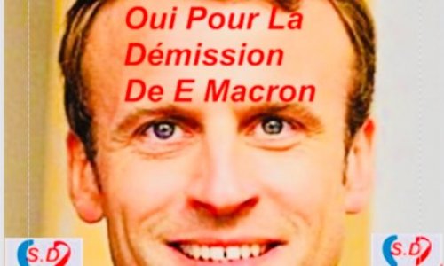 Oui pour la démission du Président de la République Française