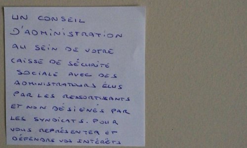 Rendez la parole et le pouvoir de décision aux assurés sociaux