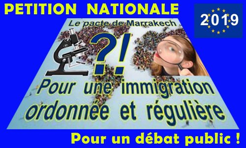 Débat public parlementaire ET référendaire sur le pacte de Marrakech