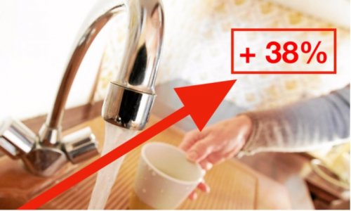 NON à l’augmentation de 38% du prix de l’eau potable !