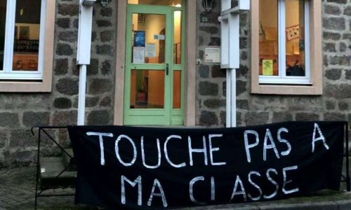 Non à la fermeture de classe