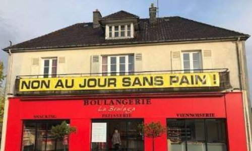 non &agrave; la fermeture de la boulangerie du calvados