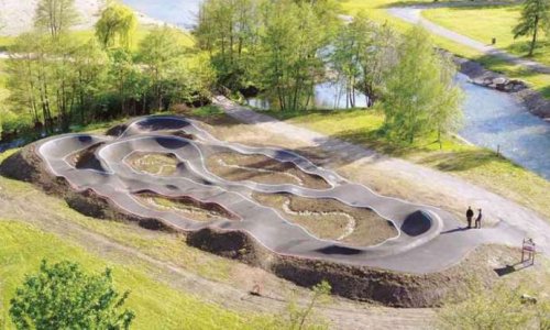 Création d'une pumptrack - Albens - Entrelacs