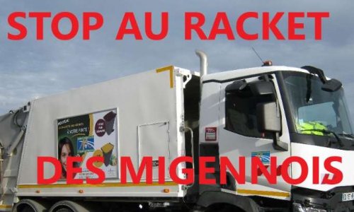 Migennois : ordures ménagères STOP au racket