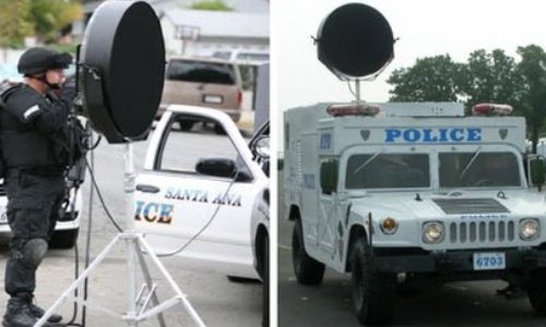 NON À L'ADS : la nouvelle arme anti-émeute en France