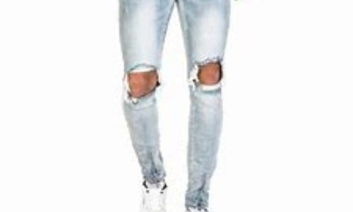 LE PORT DU JEANS TROUÉ AUX GENOUX