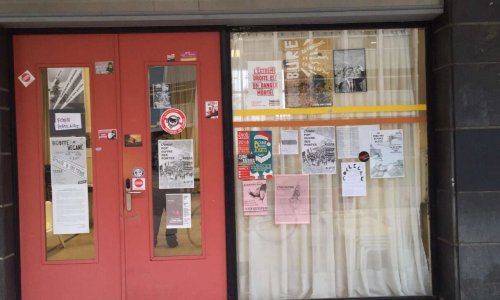 Contre la politisation du foyer étudiant (salle A015) du CLSH Nancy
