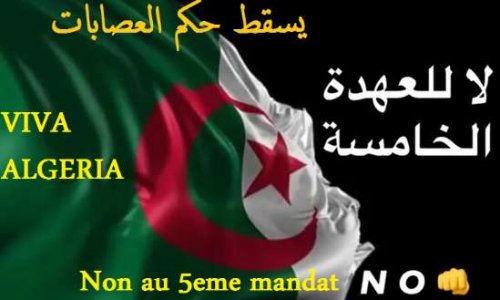 أدعم  انتفاضة و ثورة الشعب الجزائري 22/02/2019