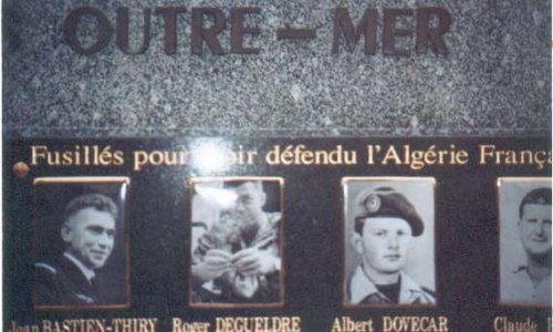 Réhabiliter Roger Degueldre, Claude Piegts, Albert Dovecar et Bastien Thiry