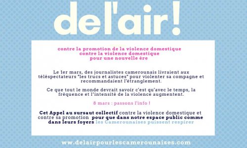 Appel au sursaut contre la violence domestique et sa promotion