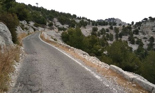 Sécurisation et entretien de la  route du Mont Faron à Toulon