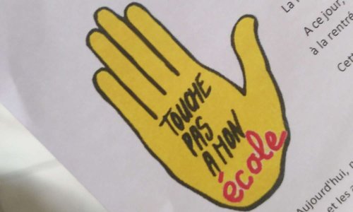 Touche pas à mon école